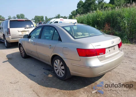 2009 Hyundai Sonata Limited z USA, uszkodzony, nr VIN 5NPEU46C09H508990